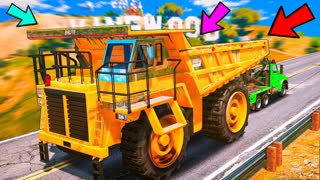GTA 5 - УГНАЛ САМЫЙ ОГРОМНЫЙ БЕЛАЗ В МИРЕ ! - БИТВА ЭВАКУАТОРОВ В GTA 5 ONLINE