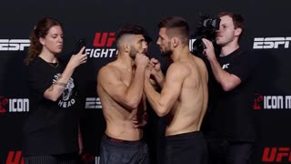 UFC Вегас 57: Все битвы взглядов